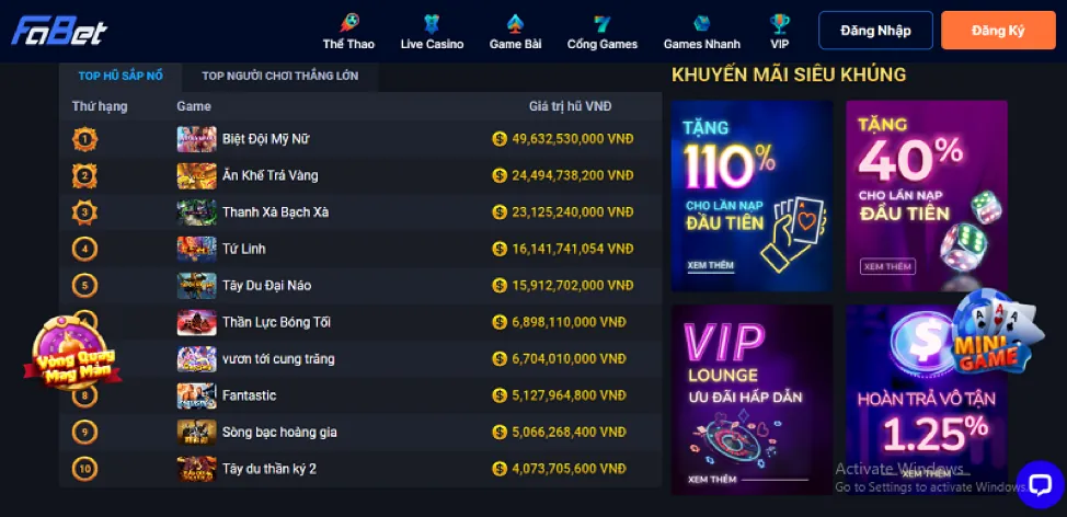 Hướng dẫn chơi casino tại vn888 chính thức